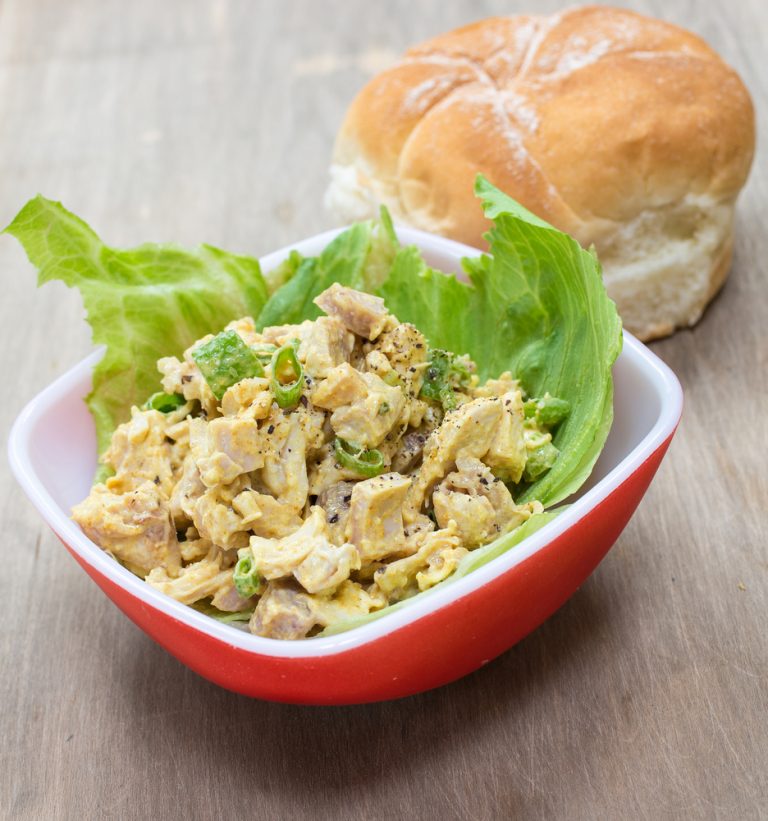 HCG Phase 2 Curry Chicken Salad HCG Diet